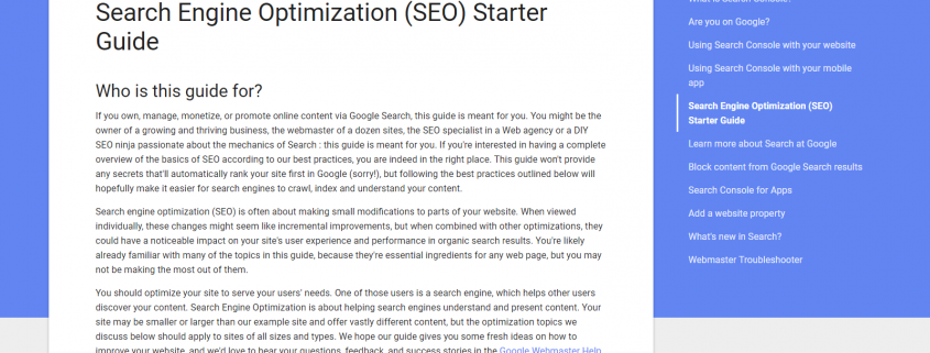 google-seo-starter-guide