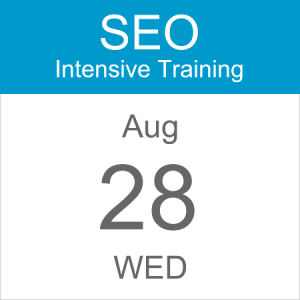 intensive-seo-training-course-calendar-icon-2019-aug-28