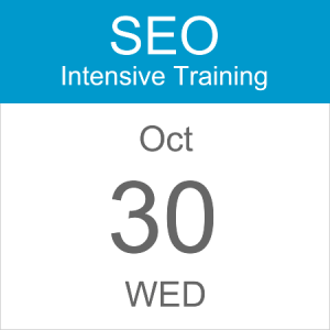 intensive-seo-training-course-calendar-icon-2019-oct-30