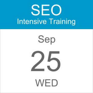 intensive-seo-training-course-calendar-icon-2019-sep-25